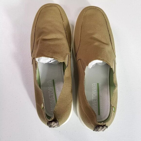 Minnetonka Expanse Slip On Shoes Mens Size 11 - Khaki main image 6